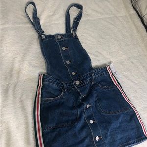 PAC Sun Denim Overall Skirt